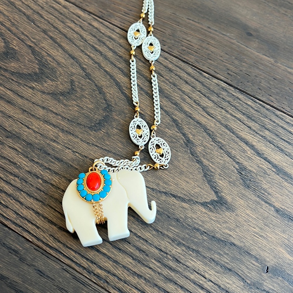 Kate Spade elephant necklace